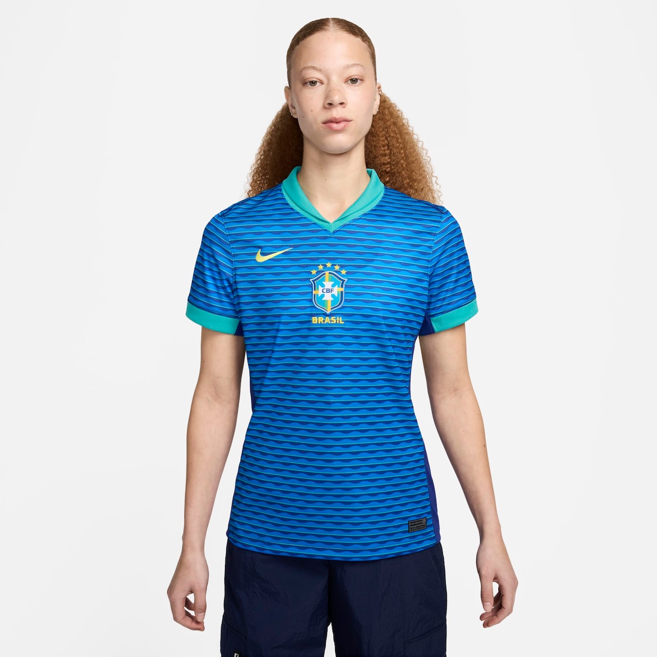 Camisa Nike Brasil Ii Torcedora Pro Feminina Outlet Barganha