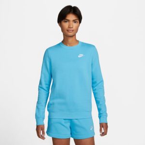 Blusão Nike Sportswear Club Fleece Crew Feminino