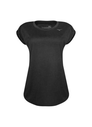 Camiseta Mizuno Sportwear Feminina - Preto