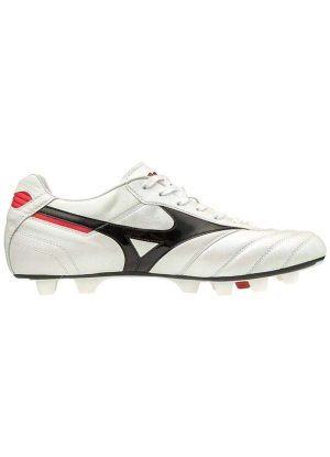 Chuteira Campo Mizuno Morelia Ii Japan - Branco e Preto