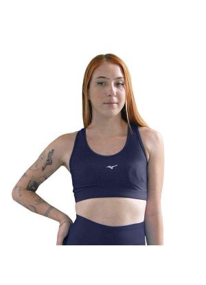 Top Mizuno Sportwear Feminino - Marinho