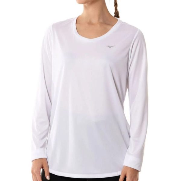 Camiseta Manga Longa Mizuno Feminino Energy