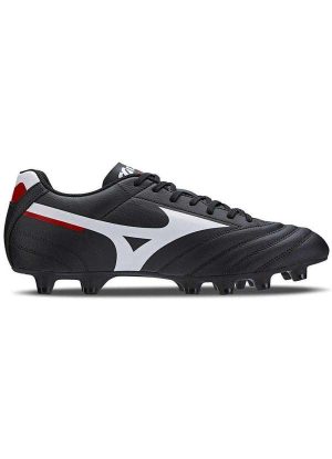 Chuteira Campo Mizuno Morelia Club Md - Preto e Branco