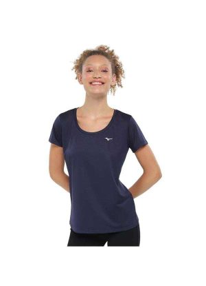 Camiseta Mizuno Nirvana Feminina Azul