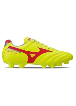 Chuteira Campo Mizuno Morelia Club Amarelo