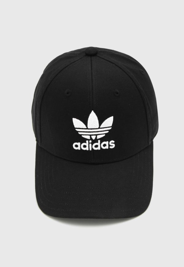 Boné Aberto adidas Originals Baseb Class Tre Aba Curva Preto