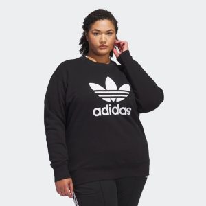 Adidas MOLETINHO TREFOIL CREW (Plus Size)