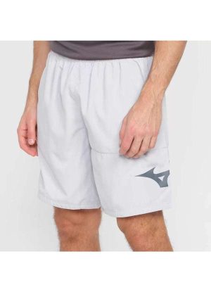 Bermuda Mizuno Run Bird Masculina Cinza