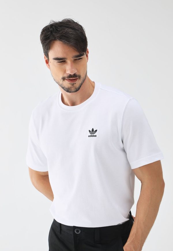 Camiseta adidas Originals Reta B F Trefoil Branca