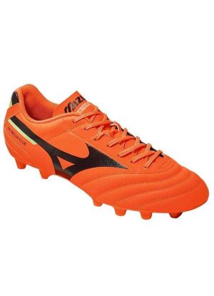 Chuteira Campo Mizuno Morelia Club Md Laranja