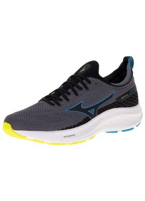 Tênis Masculino Arrow Mizuno - 101098098 - Cinza/Azul