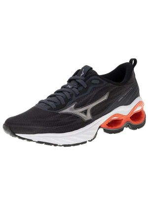 Tênis Masculino Wave Frontier 14 Mizuno - 101026026 - Preto/Vermelho