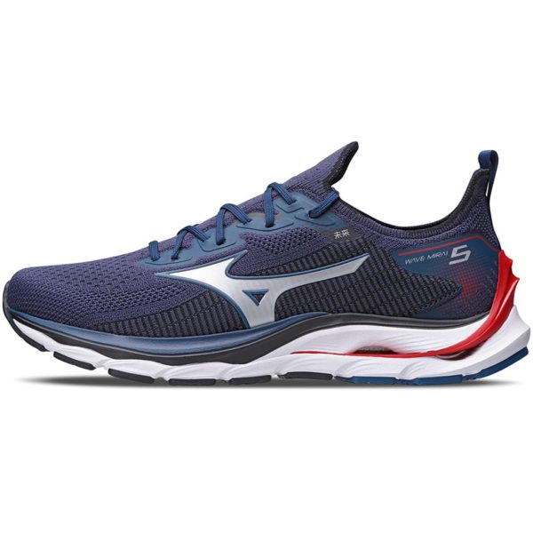 Tênis de Corrida Masculino Mizuno Wave Mirai 5 43 Azul