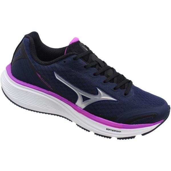 Tênis de Corrida Mizuno Atlantis Softier Foam Feminino Mizuno Azul