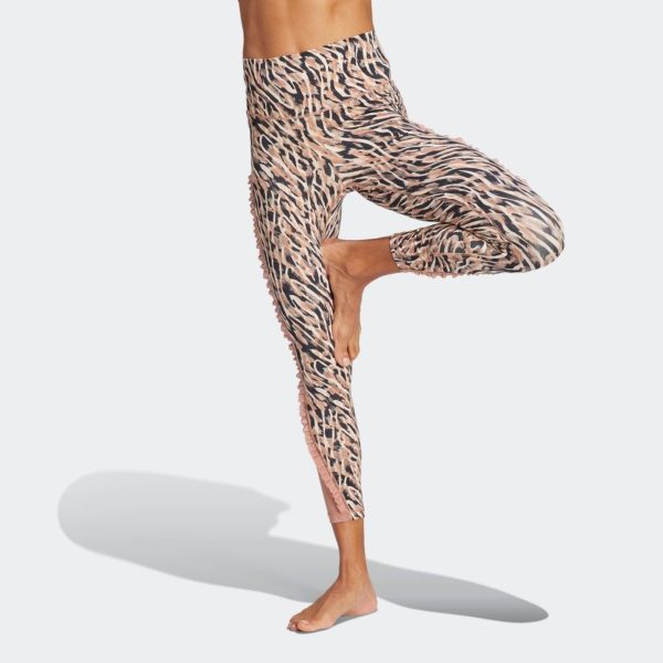 Adidas Legging 7/8 Yoga Studio Clash Print