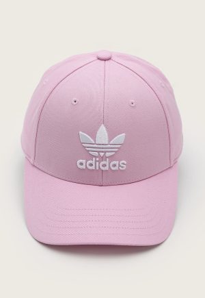 Boné Aberto Adidas Originals Aba Curva Baseb Class Small Trefoil Rosa