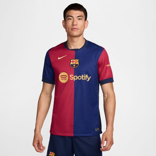 Camisa Nike Barcelona I 2024/25 Torcedor Pro Masculino