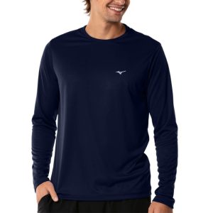 Camiseta Manga Longa Mizuno Masculina Energy