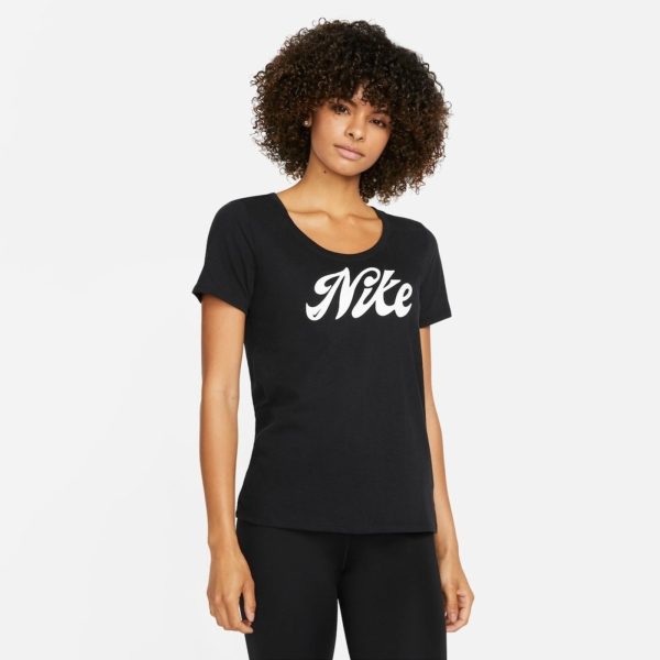 Camiseta Nike Dri-FIT Script Feminina