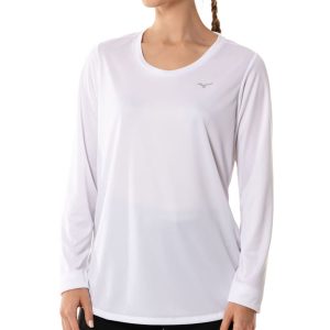 Camiseta de Treino Mizuno Energy Feminina G Branco