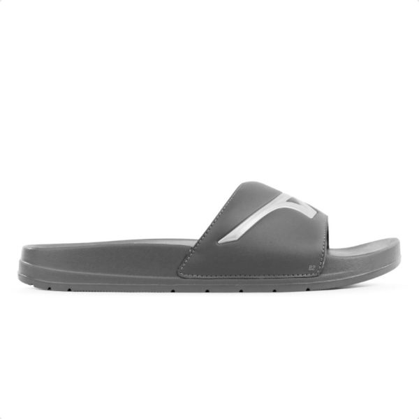 Chinelo Mizuno Slide Basic Unissex Cinza