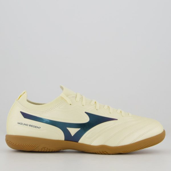 Chuteira Mizuno Regent IN Futsal Off-White