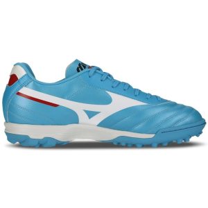 Chuteira Society Mizuno Masculina Morelia Classic 107678678 Azul Claro 39