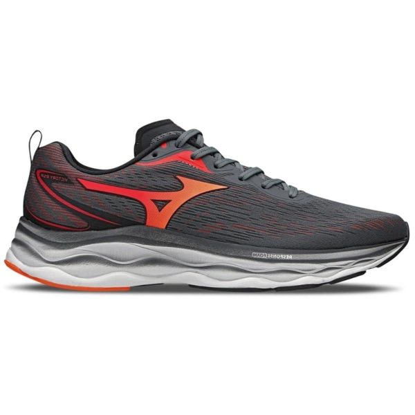 Tênis De Corrida Masculino Mizuno Victory Rsp Mizuno Cinza