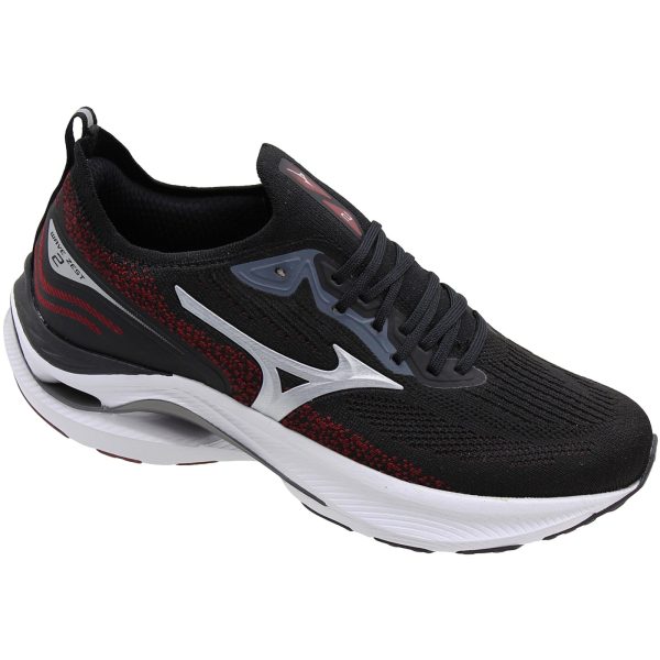 Tênis Esportivo Mizuno Wave Zest 2 Running Masculino Mizuno Preto