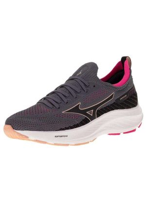 Tênis Feminino Arrow Mizuno - 101098098 - Cinza/Rosa