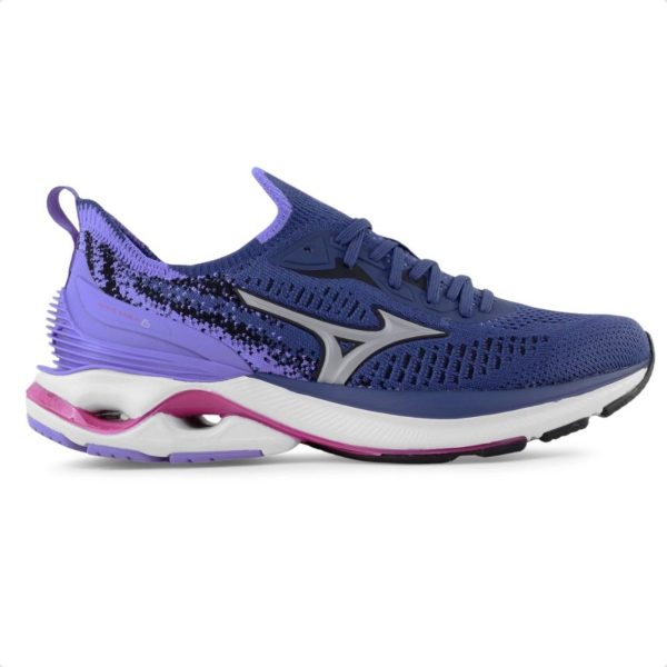 Tênis Mizuno Wave Mirai 6 Feminino Azul Marinho