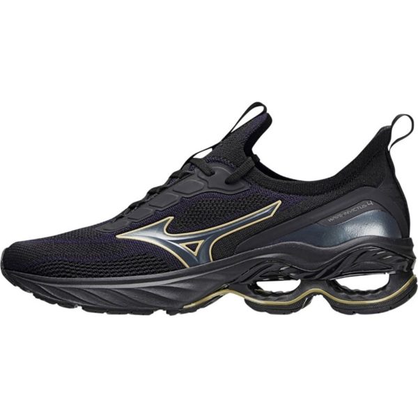 Tênis de Corrida Masculino Mizuno Wave Invictus 4 43 Preto