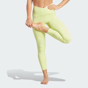 Adidas Legging 7/8 Cós Cruzado Yoga Studio Luxe