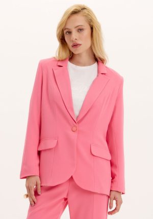 Blazer Alongado Com Faixa Lança Perfume