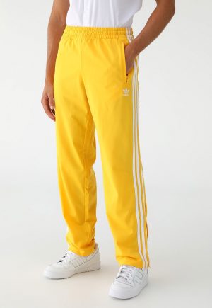 Calça adidas Originals Reta Firebird Amarela