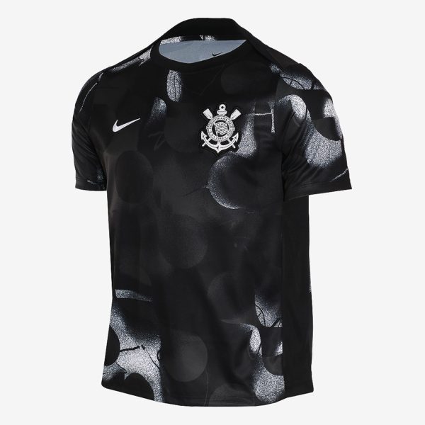 Camisa Nike Corinthians Pré-Jogo 2025 Masculina