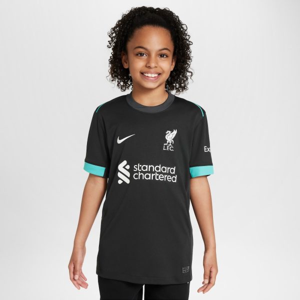 Camisa Nike Liverpool II 2024/25 Torcedor Pro Infantil