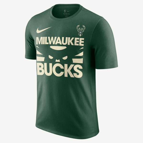 Camiseta Nike NBA Milwaukee Bucks Courtside Masculina