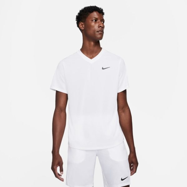 Camiseta NikeCourt Dri-FIT Victory Branca