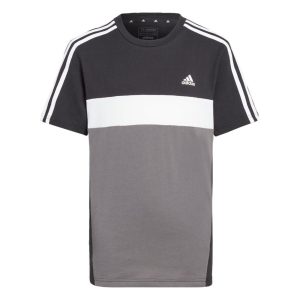 Infantil - Adidas Camiseta Algodão Tiberio Três Listras Colorblock