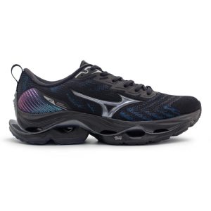 Tênis Mizuno Masculino Wave Stratos 2 Corrida Preto