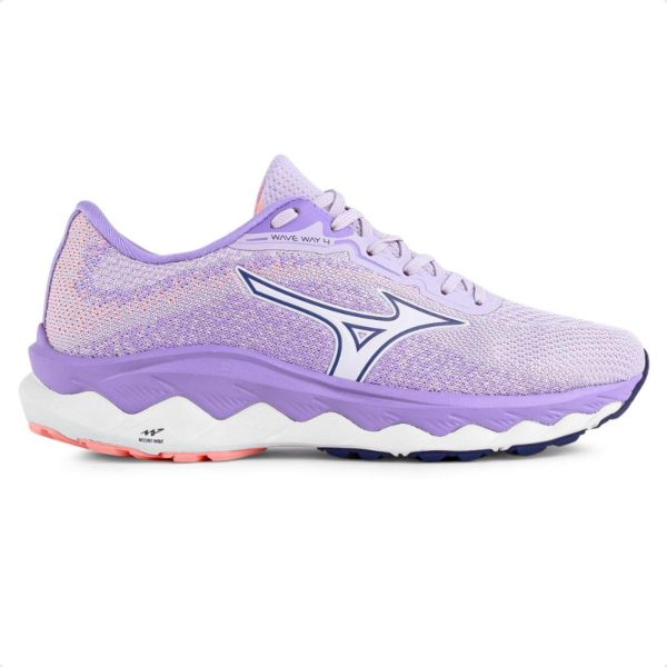 Tênis Mizuno Wave Way 4 Feminino Roxo