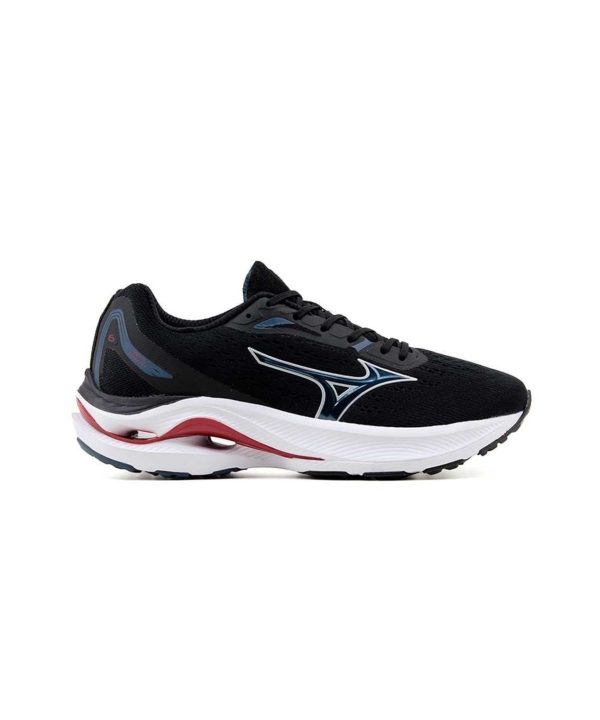 Tênis de Corrida Masculino Mizuno Vitality 6 Preto Incolor