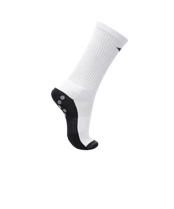 Meia Masculina Mizuno Grip Training Antiderrapante Branco Incolor