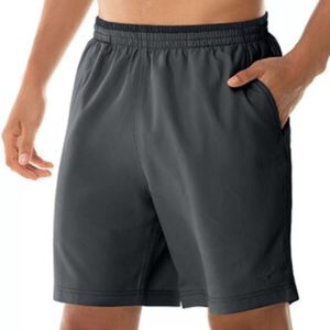 Bermuda Mizuno Master Tennis Masculina - Cinza e Preto