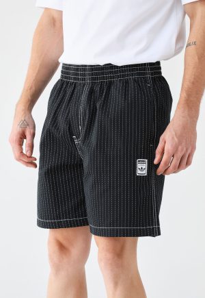 Bermuda adidas Originals Reta Evasê Wabash Workwear Preta