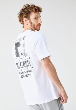 Camiseta adidas Originals Reta Sum Novelty Branca
