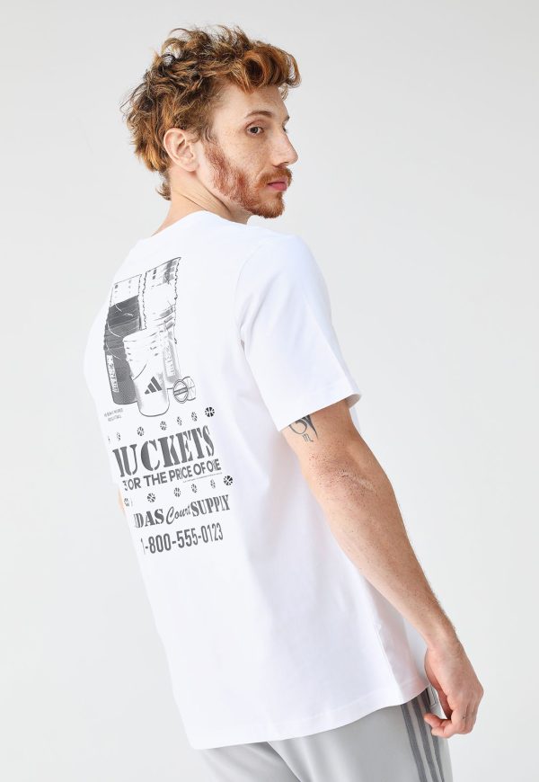 Camiseta adidas Originals Reta Sum Novelty Branca
