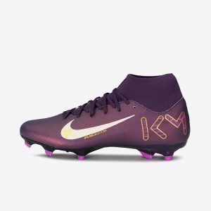 Chuteira Nike Air Zoom Mercurial Superfly 10 Academy Kylian Mbappé Campo