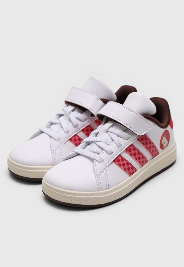 Infantil - Tênis Adidas Sportswear Grand Court Minnie Branco